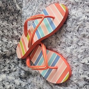 Coach Flip Flops